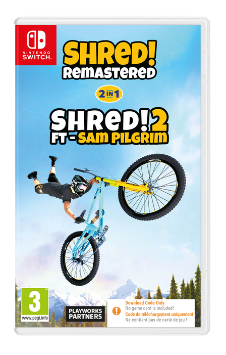 NSW - Remastered 2 in 1 Shred 2 Ft Sam Pilgrim (Codigo en Caja)